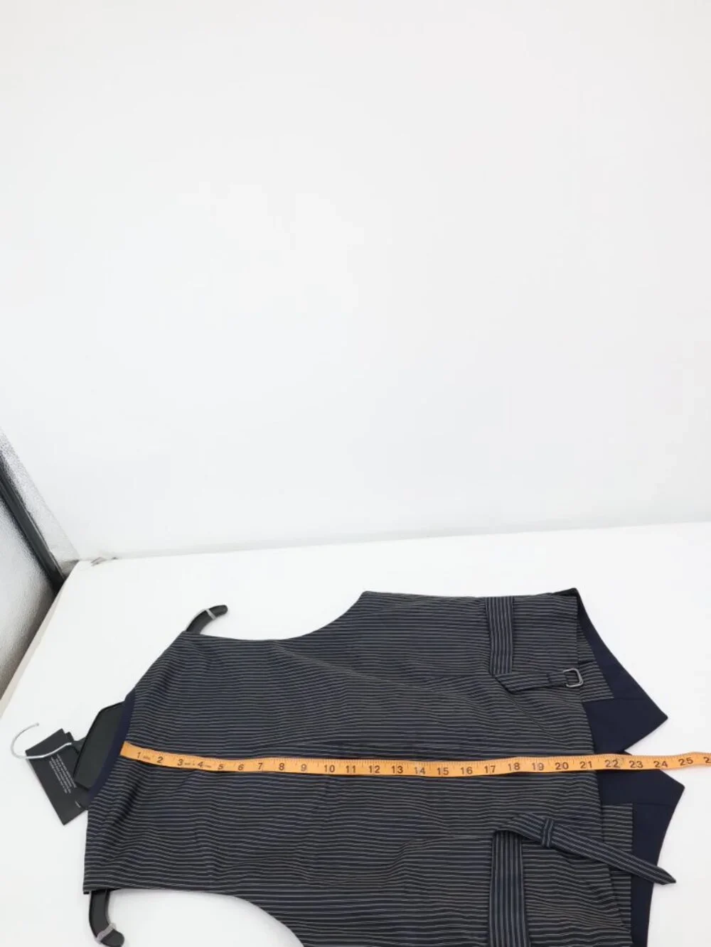 NWT Banana Republic Suit Vest Mens 38R Marzotto Wool Blend Waistcoat Blue gilet